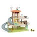 Kids Green Garage | Eco-Friendly Wooden Playset with Solar and Wind Power - Little and Giant Explorers Classic World