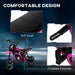 Electric Dirt Bike with Twist Grip Throttle, Music, Horn and 12" Pneumatic Tyres 24V in Pink - Little and Giant Explorers