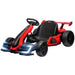 Kids Electric Go Kart with Adjustable Seat in Red 24V - Little and Giant Explorers HOMCOM