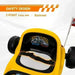 Kids Electric Go Kart with Music and Lights in Yellow 6V - Little and Giant Explorers AIYAPLAY