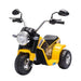 Kids Electric Motorbike 3 Wheels Ride On Toy with Horn, Headlights and Realistic Sounds 6V - Little and Giant Explorers HOMCOM