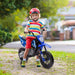 Kids Electric Motorbike with Training Wheels in Blue 12V - Little and Giant Explorers AIYAPLAY