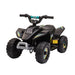 Electric Ride on ATV Quad Bike with Forward Reverse Functions 6V in Black - Little and Giant Explorers HOMCOM