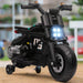 Electric Ride on Motorbike with Siren, Horn, Headlights, Music and Training Wheels 6V - Little and Giant Explorers HOMCOM