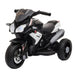 Electric Ride On Motorcycle with Lights, Music and Horn 6V in Black - Little and Giant Explorers HOMCOM