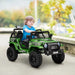 Kids Electric Ride-On Truck with Spring Suspension in Green 12V - Little and Giant Explorers AIYAPLAY