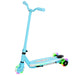 Kids Electric Scooter with Auxiliary Rear Light Wheels in Blue - Little and Giant Explorers AIYAPLAY