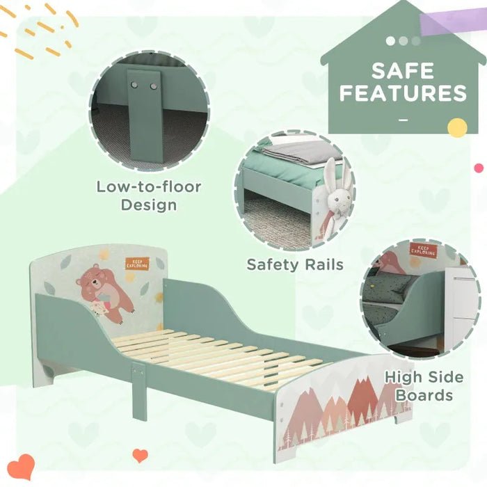 Kids Explorers Bed Frame in Green - Little and Giant Explorers ZONEKIZ