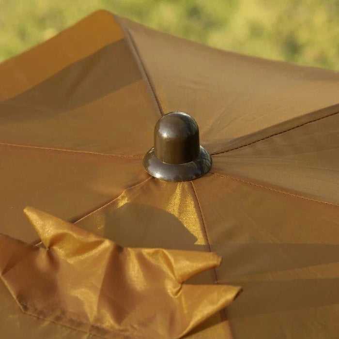 Folding Picnic Monkey Table and Chair Set with Parasol - Little and Giant Explorers Outsunny