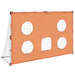 Kids' Football Goal with Targeting Mat and Ball (182 x 62 x 118cm) - Little and Giant Explorers vidaXL