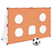 Kids' Football Goal with Targeting Mat and Ball (182 x 62 x 118cm) - Little and Giant Explorers vidaXL