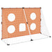 Kids' Football Goal with Targeting Mat and Ball (182 x 62 x 118cm) - Little and Giant Explorers vidaXL