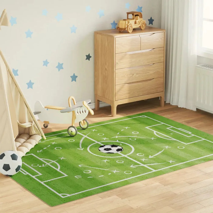 Kids Football Rug (160 x 230cm) - Little and Giant Explorers vidaXL