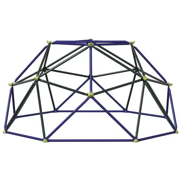 Climbing Dome Blue | Metal Powder-Coated Steel with Bright Colours - Little and Giant Explorers vidaXL