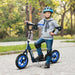 Kids Kick Scooter with Adjustable Handlebar in Blue - Little and Giant Explorers AIYAPLAY