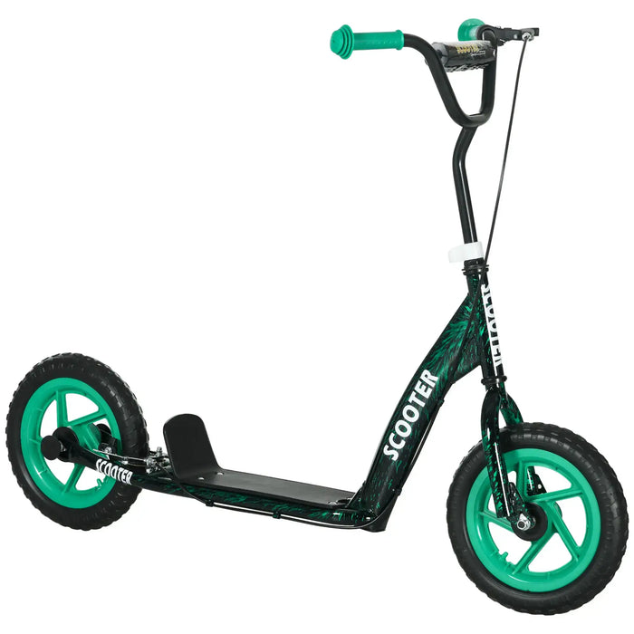 Kids Kick Scooter with Adjustable Handlebar in Green - Little and Giant Explorers AIYAPLAY