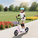 Kids Kick Scooter – Pink | Adjustable Handlebar and 12" Wheels HOMCOM - Little and Giant Explorers HOMCOM