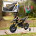 Kids Licensed Aprilia Motorbike with Training Wheels in Yellow 12V - Little and Giant Explorers AIYAPLAY