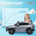 Kids Licensed Aston Martin DBX with Lights and Music in Grey 12V - Little and Giant Explorers AIYAPLAY