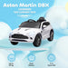 Kids Licensed Aston Martin DBX with Lights and Music in White 12V - Little and Giant Explorers AIYAPLAY