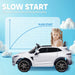 Kids Licensed Aston Martin DBX with Lights and Music in White 12V - Little and Giant Explorers AIYAPLAY