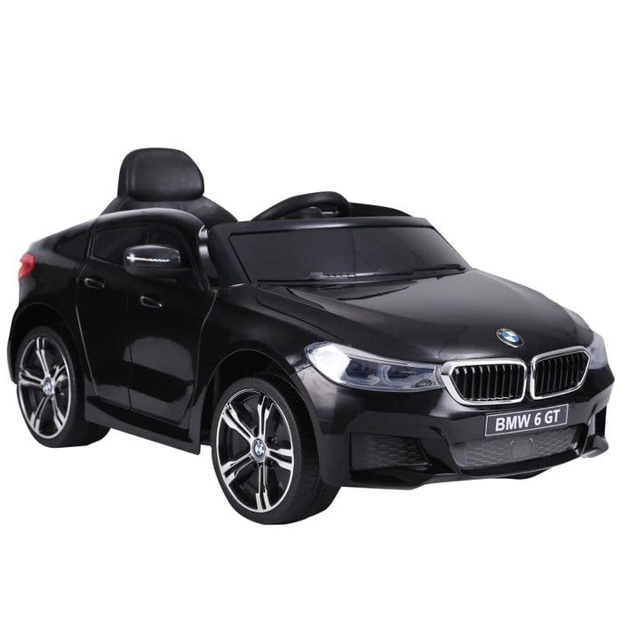 Licensed BMW 6GT with Remote 6V in Black - Little and Giant Explorers HOMCOM