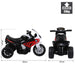 Licensed BMW Electric Ride on Motorcycle with Headlights and Music 6V in Red - Little and Giant Explorers HOMCOM