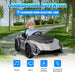 Kids Licensed Lamborghini Autentica in Grey 12V - Little and Giant Explorers AIYAPLAY