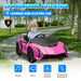 Kids Licensed Lamborghini Autentica in Pink 12V - Little and Giant Explorers AIYAPLAY