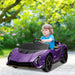 Kids Licensed Lamborghini Autentica in Purple 12V - Little and Giant Explorers AIYAPLAY