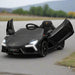 Kids Licensed Lamborghini Revuelto with Butterfly Doors in Black 12V - Little and Giant Explorers AIYAPLAY