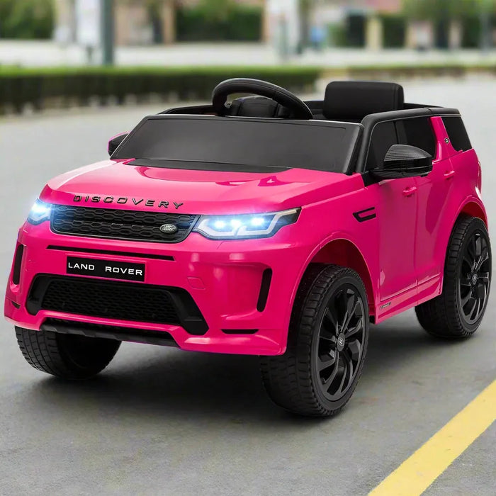 Kids Licensed Land Rover Discovery Sport with Remote in Pink 12V - Little and Giant Explorers AIYAPLAY