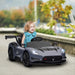 Kids Licensed Maserati GT2 with Remote and Lights in Grey 12V - Little and Giant Explorers AIYAPLAY