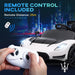 Kids Licensed Maserati GT2 with Remote and Lights in White 12V - Little and Giant Explorers AIYAPLAY