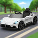 Kids Licensed Maserati MC20 with Spring Suspension in White 12V - Little and Giant Explorers AIYAPLAY