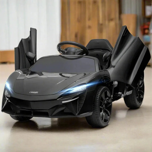 Licensed McLaren with Remote 12V in Black - Little and Giant Explorers HOMCOM