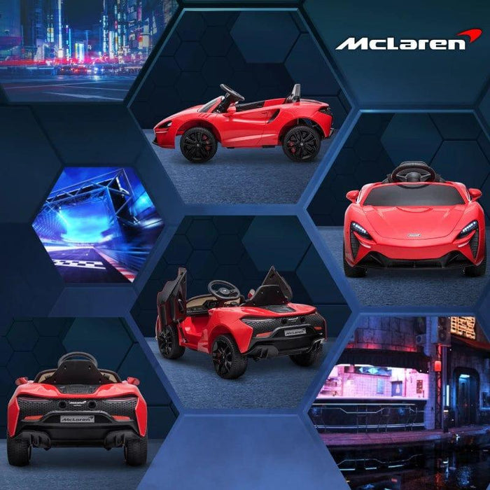 Licensed McLaren with Remote 12V in Red - Little and Giant Explorers HOMCOM