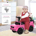 Licensed Mercedes Benz G350 3-in-1 Kids Ride On Car Foot To Floor Push Along - Little and Giant Explorers HOMCOM