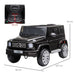 Licensed Mercedes Benz G500 12V in Black - Little and Giant Explorers HOMCOM