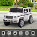 Licensed Mercedes Benz G500 12V in White - Little and Giant Explorers HOMCOM