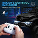 Licensed Mercedes Benz Unimog with Remote, Horn and Lights 12V Electric Ride on Toy - Little and Giant Explorers HOMCOM