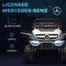 Licensed Mercedes Benz Unimog with Remote, Horn and Lights 12V Electric Ride on Toy - Little and Giant Explorers HOMCOM