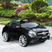 Licensed Mercedes GLA AMG with MP3, 2 Speeds, Lights and Horn 6V in Black - Little and Giant Explorers HOMCOM