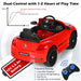 Kids Licensed Volkswagen Beetle Electric Kids Car with Remote Control in Red - Little and Giant Explorers Costway