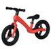 Lightweight Balance Bike with Adjustable Seat and Rubber Wheels in Red - Little and Giant Explorers AIYAPLAY