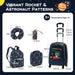 Kids Luggage Set – 5-Piece Astronaut Design | 15" Suitcase and Neck Pillow COSTWAY - Little and Giant Explorers Costway