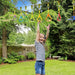 Ninja Obstacle Course with Monkey Bar, Gym Ring, Climbing Rope and Ladder - Little and Giant Explorers Outsunny