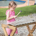 Kids Outdoor Metallophone | Weather-Resistant Musical Instrument - Little and Giant Explorers Classic World