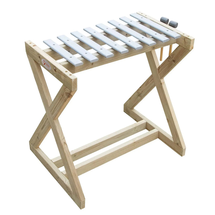 Kids Outdoor Metallophone | Weather-Resistant Musical Instrument - Little and Giant Explorers Classic World