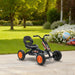Kids Pedal Go-Kart – Black | Four-Wheel Stability, Pedal Power and Sporty Design AIYAPLAY - Little and Giant Explorers